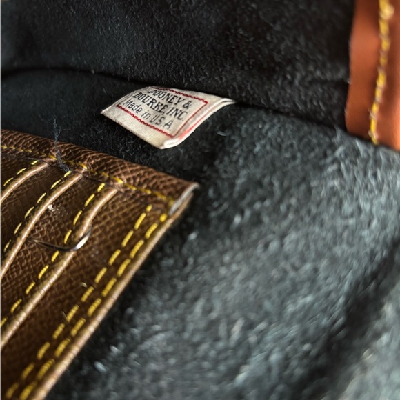 Dooney & Bourke Black and Tan Crossbody Bag - Picture 8 of 9